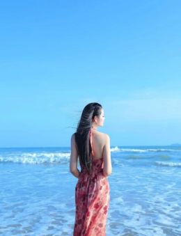 三亚来自新疆的美女