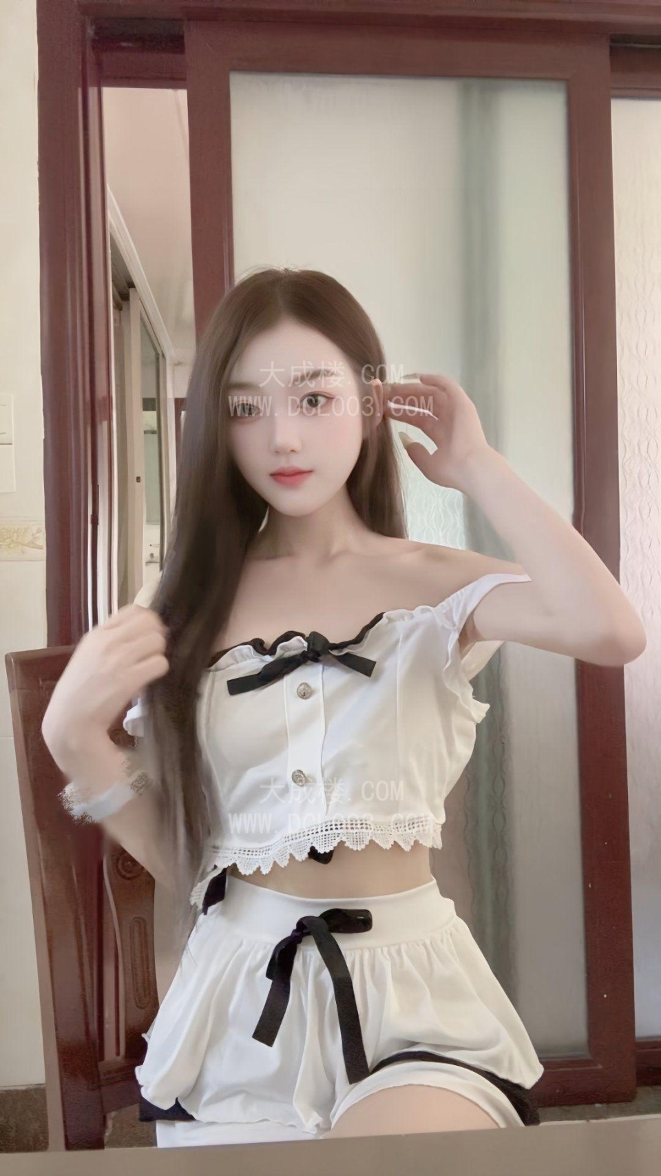 天河皮肤白嫩水多三点粉朵朵