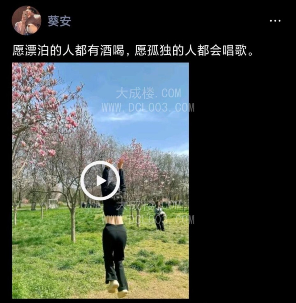 西安大明宫西爆乳蜜桃臀葵安