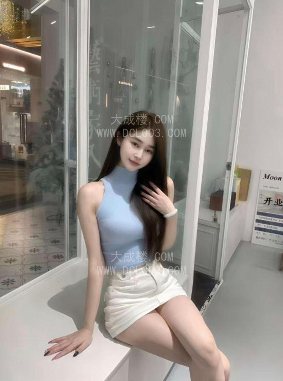 长腿大奶混血